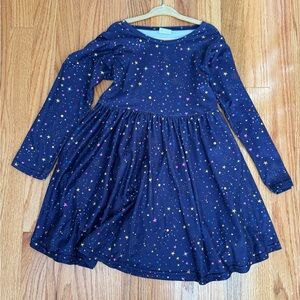 Starry Night Kids Dress - fits like a size 4/5
